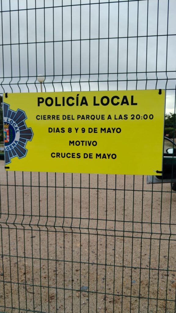 CIERRE PARQUE EXPLORADORES